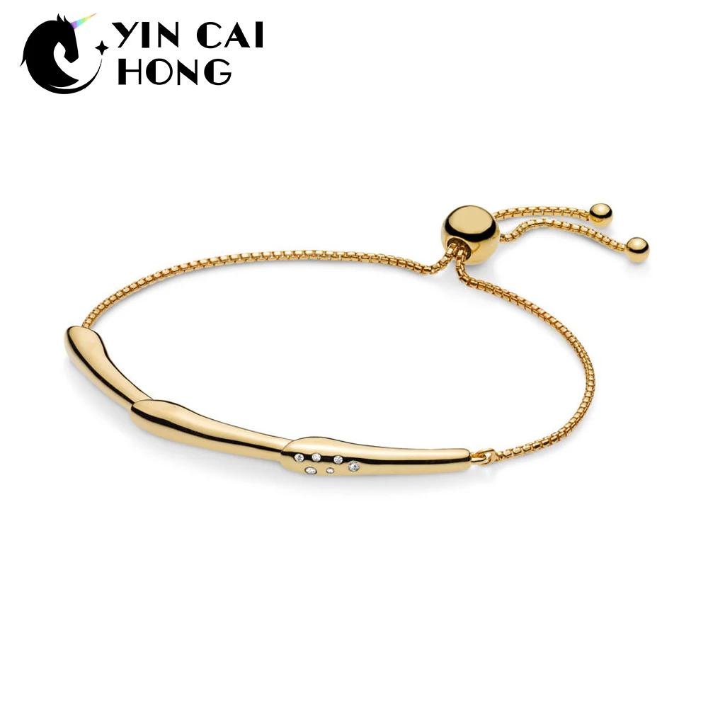 YCH 100% 925 Sterling Silver New 2019 Spring 567917CZ Shine Flower Stem Sliding DIY Bracelet Charming Women Free Shipping
YCH 100% 925 Sterling Silver New 2019 Spring 567917CZ Shine Flower Stem Sliding DIY Bracelet Charming Women Free Shipping