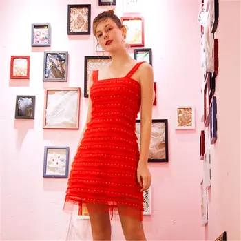2019 MiniDress Sexy Celebrity Backless Spaghetti Strap Women Mesh Sleeveless Bandage Night Club Body con Party Dresses Wholesale
2019 MiniDress Sexy Celebrity Backless Spaghetti Strap Women Mesh Sleeveless Bandage Night Club Body con Party Dresses Wholesale