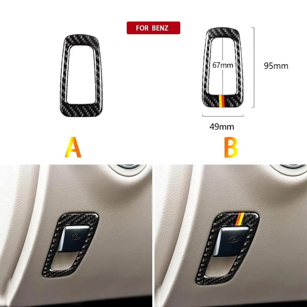 Carbon Fiber Electronic Handbrake Frame Cover Trim For Mercedes Benz C-class W205 2015-17 GLC 2016-17 Interior Accessories #713
Carbon Fiber Electronic Handbrake Frame Cover Trim For Mercedes Benz C-class W205 2015-17 GLC 2016-17 Interior Accessories #713