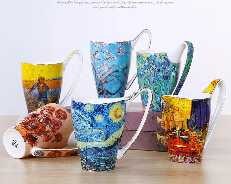 Mug large capacity home creative coffee cup lovers cup ceramics European style minimalist art cup
Mug large capacity home creative coffee cup lovers cup ceramics European style minimalist art cup