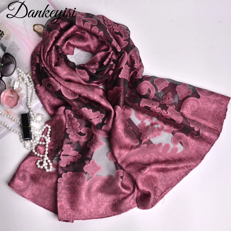 DANKEYISI New Design Embroidered Cotton Lace Scarf Shawl for Women Spring Summer Hijab Bandana Pashmina Fashion Pure Color Scarf
DANKEYISI New Design Embroidered Cotton Lace Scarf Shawl for Women Spring Summer Hijab Bandana Pashmina Fashion Pure Color Scarf