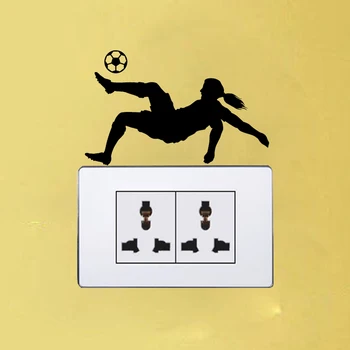 WANGZHIMING new cartoon DIY 3d wall stickers for kids rooms Female Soccer for wall stickers bedroom home decor living room
WANGZHIMING new cartoon DIY 3d wall stickers for kids rooms Female Soccer for wall stickers bedroom home decor living room