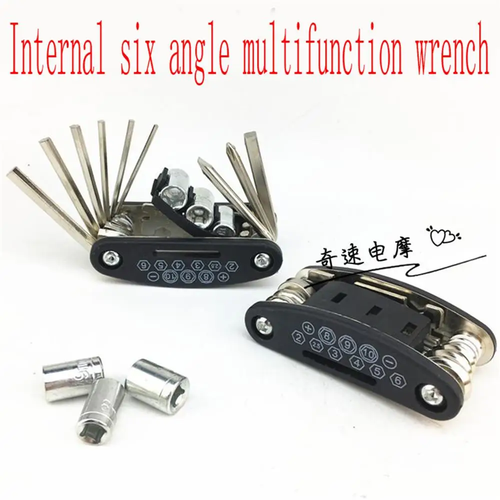 Universal Motorcycle maintenance tool Internal six angle multifunction wrench Removal for YAMAHA SUZUKI kawasaki Honda KTM BMW
Universal Motorcycle maintenance tool Internal six angle multifunction wrench Removal for YAMAHA SUZUKI kawasaki Honda KTM BMW