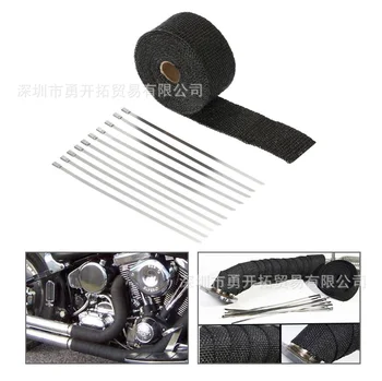 by DHL/fedex 100pcs 5mx5cm Car Motorcycle Exhaust Pipe Wrap Bandage Header Heat Wrap Resistant Downpipe Stainless Steel Ties
by DHL/fedex 100pcs 5mx5cm Car Motorcycle Exhaust Pipe Wrap Bandage Header Heat Wrap Resistant Downpipe Stainless Steel Ties