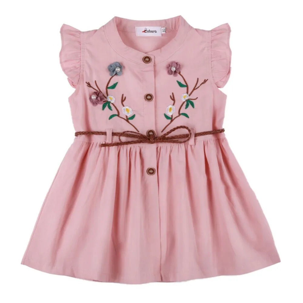Children Summer Sleeveless Girls Cute Sweet Cotton Vest Flower Peach Embroidered Princess Dress Baby Girls Clothes
Children Summer Sleeveless Girls Cute Sweet Cotton Vest Flower Peach Embroidered Princess Dress Baby Girls Clothes