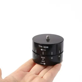 SLR 60min Time Lapse 360 degree Rotating Automatic Timer Tripod Head Photography Rotation Stabilizer Delay Tilt Head for GoPro
SLR 60min Time Lapse 360 degree Rotating Automatic Timer Tripod Head Photography Rotation Stabilizer Delay Tilt Head for GoPro