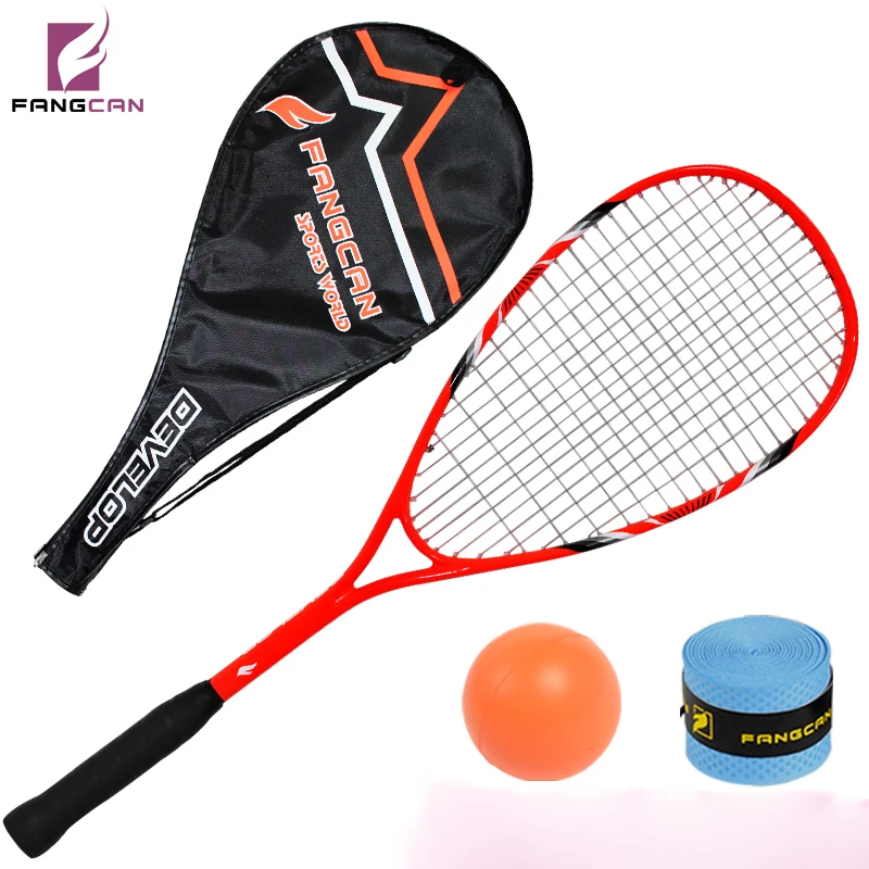 (2pcs/lot) FANGCAN professional squash racquets, orange, composited with string done and cover squash rackets 
(2pcs/lot) FANGCAN professional squash racquets, orange, composited with string done and cover squash rackets