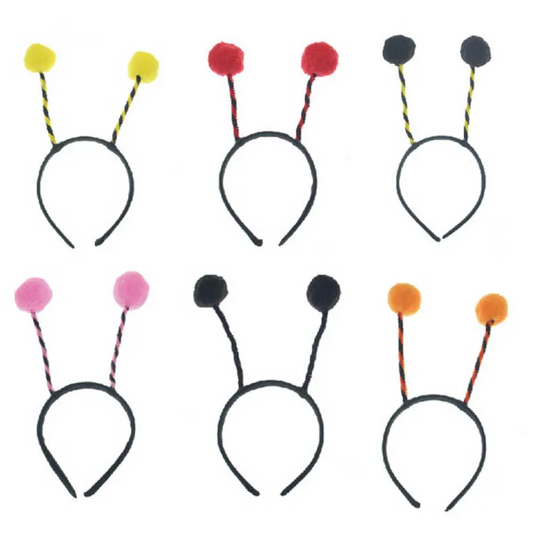 Women Girl Antenna Ladybug Ball Headband Children Kids Anime Cosplay Headwear Party Favor Christmas Halloween navidad
Women Girl Antenna Ladybug Ball Headband Children Kids Anime Cosplay Headwear Party Favor Christmas Halloween navidad