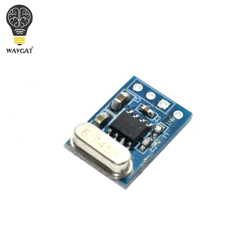 WAVGAT 433MHZ Wireless Transmitter Receiver Board Module SYN115 SYN480R ASK/OOK Chip PCB
WAVGAT 433MHZ Wireless Transmitter Receiver Board Module SYN115 SYN480R ASK/OOK Chip PCB