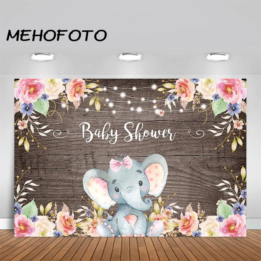 MEHOFOTO Girl Elephant Baby Shower Backdrop Baby Girl Elephant Photography Background Floral Elephant Baby Shower Party Backdrop
MEHOFOTO Girl Elephant Baby Shower Backdrop Baby Girl Elephant Photography Background Floral Elephant Baby Shower Party Backdrop