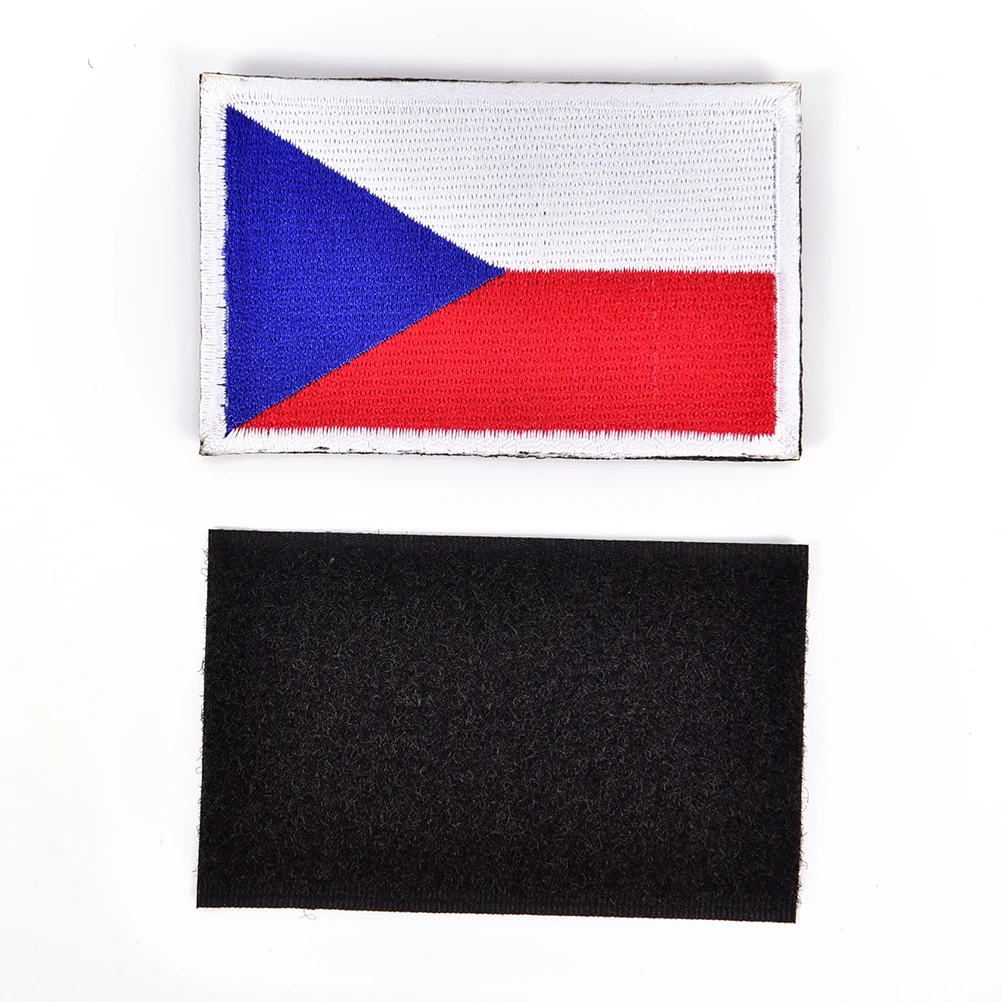 For Clothing Backpack Armband Military Embroidery Tactical Czech Republic Badges Patch National Embroidered Flag
For Clothing Backpack Armband Military Embroidery Tactical Czech Republic Badges Patch National Embroidered Flag