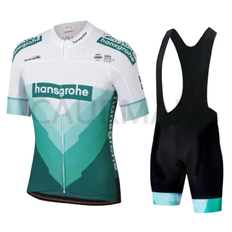 2019 New NW Hansgrohe team cycling jersey and bib shorts set breathable summer Tops Shirt Ropa Ciclismo Men Maillot Culotte wear
2019 New NW Hansgrohe team cycling jersey and bib shorts set breathable summer Tops Shirt Ropa Ciclismo Men Maillot Culotte wear
