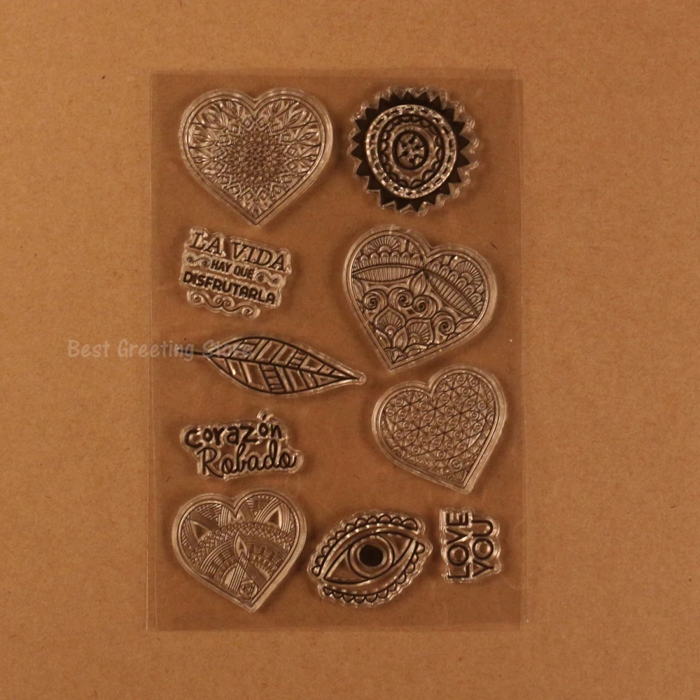 Transparent Clear Stamp Heart,leaf,eye DIY Silicone Seals Scrapbooking/Card Making/Photo Album Decoration Supplies
Transparent Clear Stamp Heart,leaf,eye DIY Silicone Seals Scrapbooking/Card Making/Photo Album Decoration Supplies