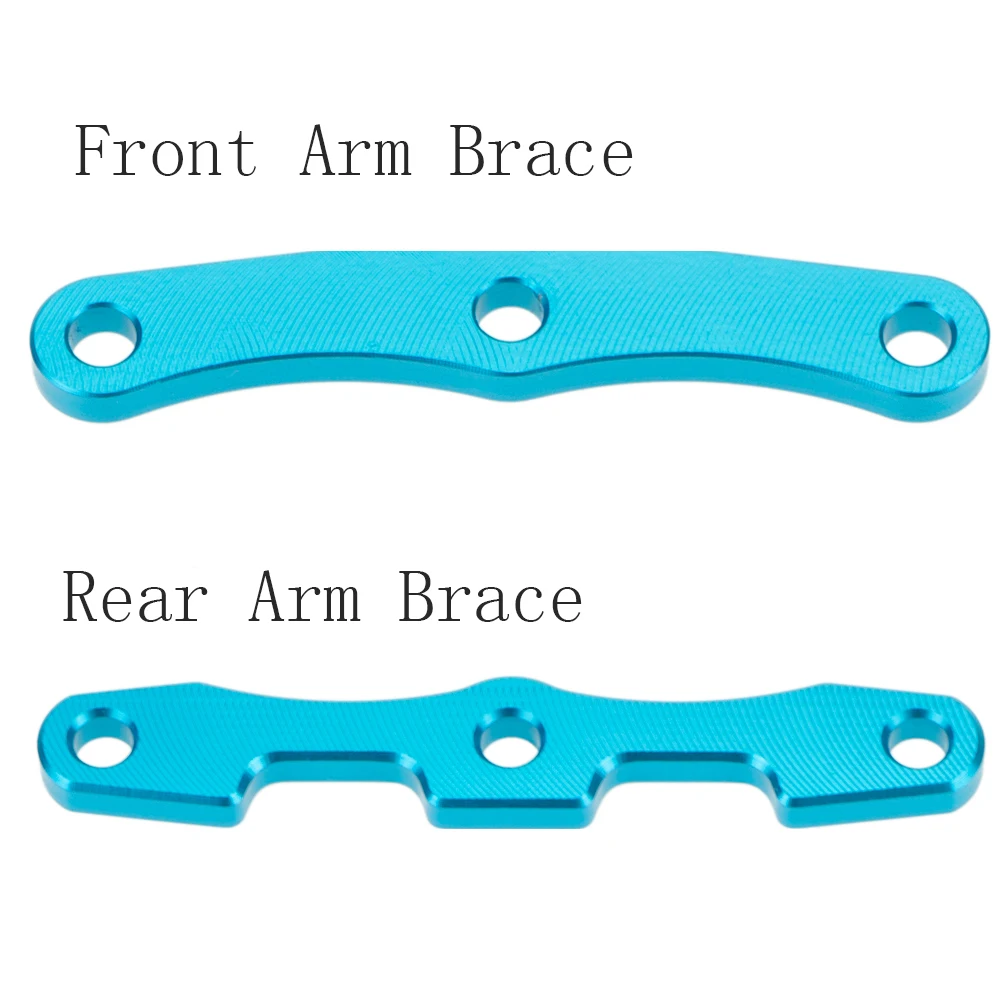 1PC Front/Rear Arm Brace For Rc 1/10 Scale Models RC Car Traxxas Slash Hop-Up Parts Bulkhead Tie Bars Anodized SLA004 SLA005
1PC Front/Rear Arm Brace For Rc 1/10 Scale Models RC Car Traxxas Slash Hop-Up Parts Bulkhead Tie Bars Anodized SLA004 SLA005