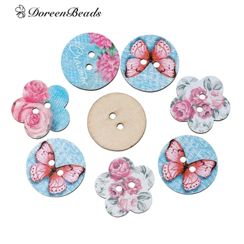 DoreenBeads Wood Sewing Button Scrapbooking Mixed At Random 2 Holes Butterfly Pattern 24mm(1")Dia,25mm(1")x 24mm(1"),6 PCs
DoreenBeads Wood Sewing Button Scrapbooking Mixed At Random 2 Holes Butterfly Pattern 24mm(1")Dia,25mm(1")x 24mm(1"),6 PCs