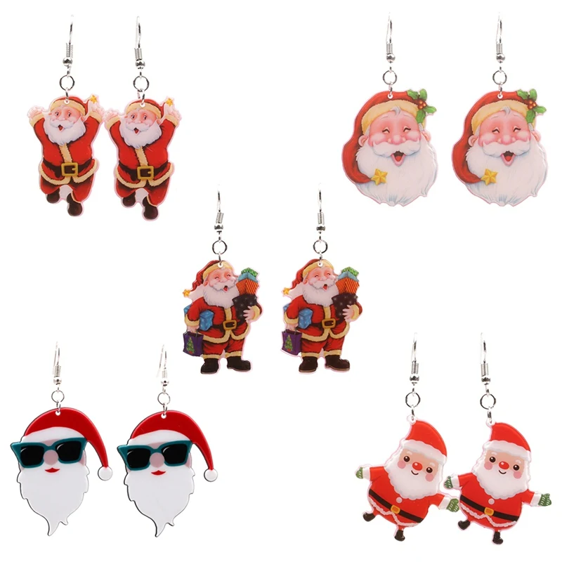 Christmas Earrings For Women Red Christmas Santa Claus Pendants Earrings Female Christmas Decorations
Christmas Earrings For Women Red Christmas Santa Claus Pendants Earrings Female Christmas Decorations