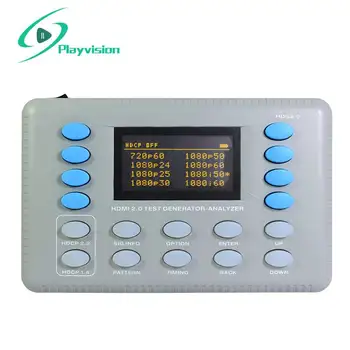HDMI 2.0 Test Generator-Analyzer is designed for the AV integration market to confirm HDMI 2.0 HDCP 2.2 system at 18Gbps Level
HDMI 2.0 Test Generator-Analyzer is designed for the AV integration market to confirm HDMI 2.0 HDCP 2.2 system at 18Gbps Level