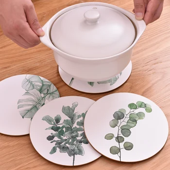 CFen A's Soft Wood Plant Printing Round Hot Pot Cotton Place Mats Bowls Mat Potholder Kitchen Table Mat Teapot Mat Coaster 1pc
CFen A's Soft Wood Plant Printing Round Hot Pot Cotton Place Mats Bowls Mat Potholder Kitchen Table Mat Teapot Mat Coaster 1pc