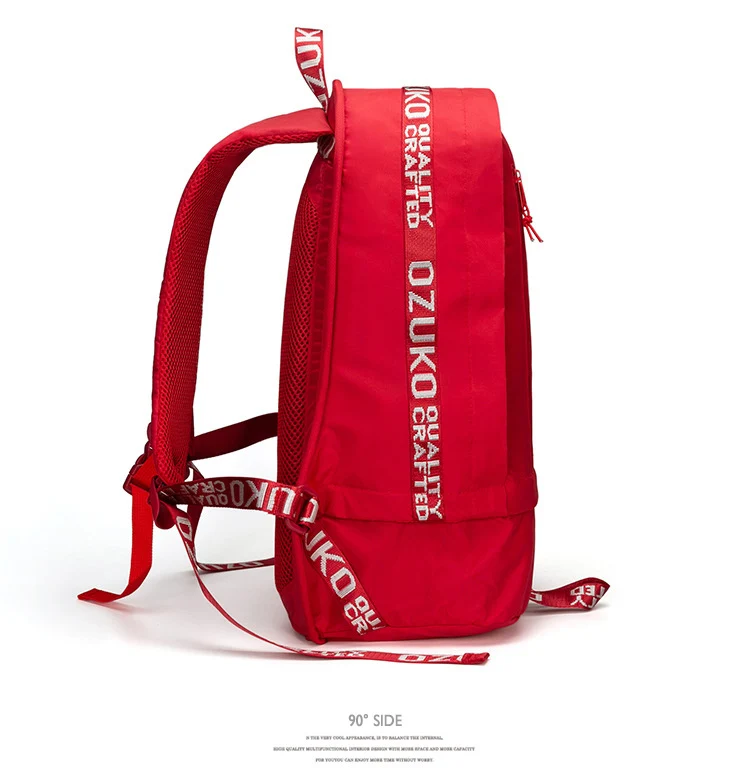 OZUKO Fashion Multifunction Sports Backpack with Shoes Bag for Men Women Laptop Shoulder Bag for Teenage Boys Girls Student Bag OZUKO Fashion Multifunction Sports Backpack with Shoes Bag for Men Women Laptop Shoulder Bag for Teenage Boys Girls Student Bag