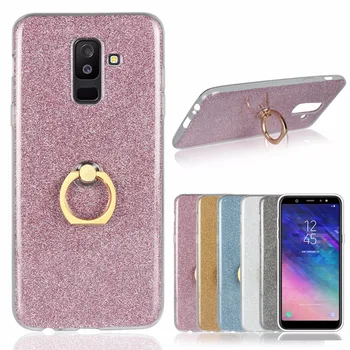20pcs/lot Glitter Ring Bracket TPU back cover case for Samsung Galaxy A6 A6 plus A8 A8 plus A9 A6S A8S A7 2018 A750 cover case
20pcs/lot Glitter Ring Bracket TPU back cover case for Samsung Galaxy A6 A6 plus A8 A8 plus A9 A6S A8S A7 2018 A750 cover case