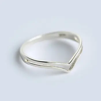Double Chevron V Rings Thin Line Band V Triangle Shape Ring Simple Geometric Wired Curved Ocean Water Wave Rings for Women
Double Chevron V Rings Thin Line Band V Triangle Shape Ring Simple Geometric Wired Curved Ocean Water Wave Rings for Women