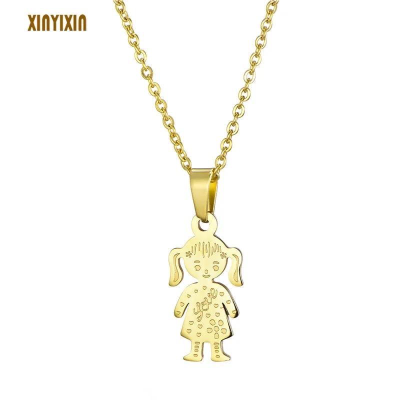 Cute Girl Stainless Steel Pendant Necklace for Women LOVE Mama Gold Choker Necklace Party Girlfriend Gift 2019 Fashion Jewelry
Cute Girl Stainless Steel Pendant Necklace for Women LOVE Mama Gold Choker Necklace Party Girlfriend Gift 2019 Fashion Jewelry