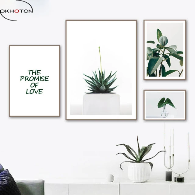 OKHOTCN Unframed Tropical Leaves Quotes Canvas Painting Nordic Posters And Prints For Living Room Wall Pictures Home Decor Art
OKHOTCN Unframed Tropical Leaves Quotes Canvas Painting Nordic Posters And Prints For Living Room Wall Pictures Home Decor Art