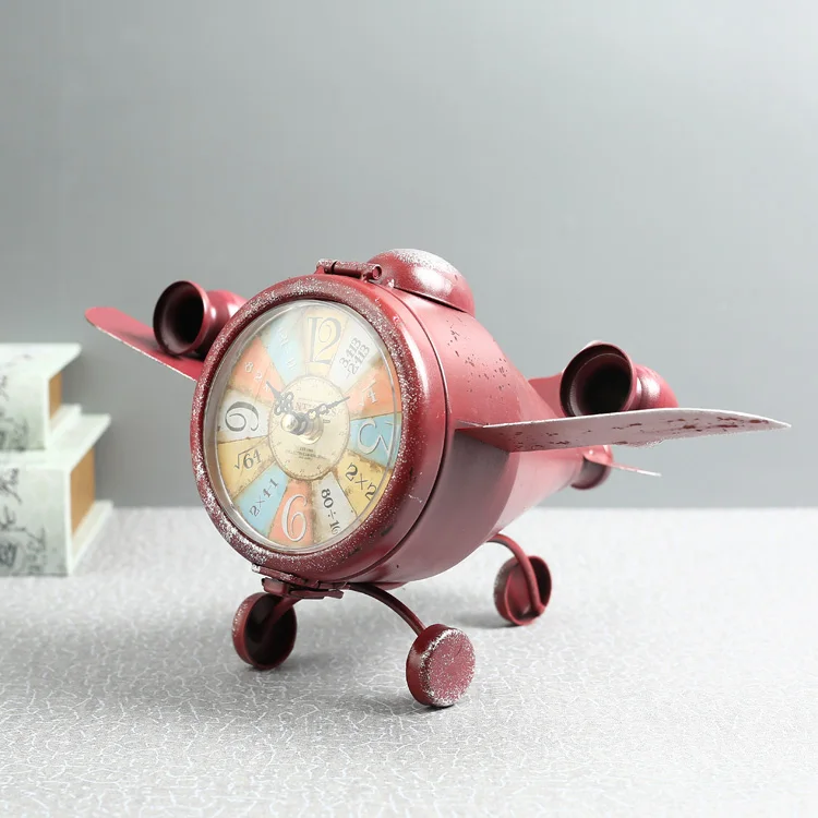 Retro Tin plane model living room coffee bar house couture decoration creative decor clock crafts algam airplane model art gift
Retro Tin plane model living room coffee bar house couture decoration creative decor clock crafts algam airplane model art gift