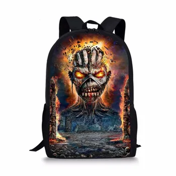 Heavy Metal skull School bags Backpacks orthopedic schoolbag satchel for Boys girls students mochila escolar book bag 2018
Heavy Metal skull School bags Backpacks orthopedic schoolbag satchel for Boys girls students mochila escolar book bag 2018