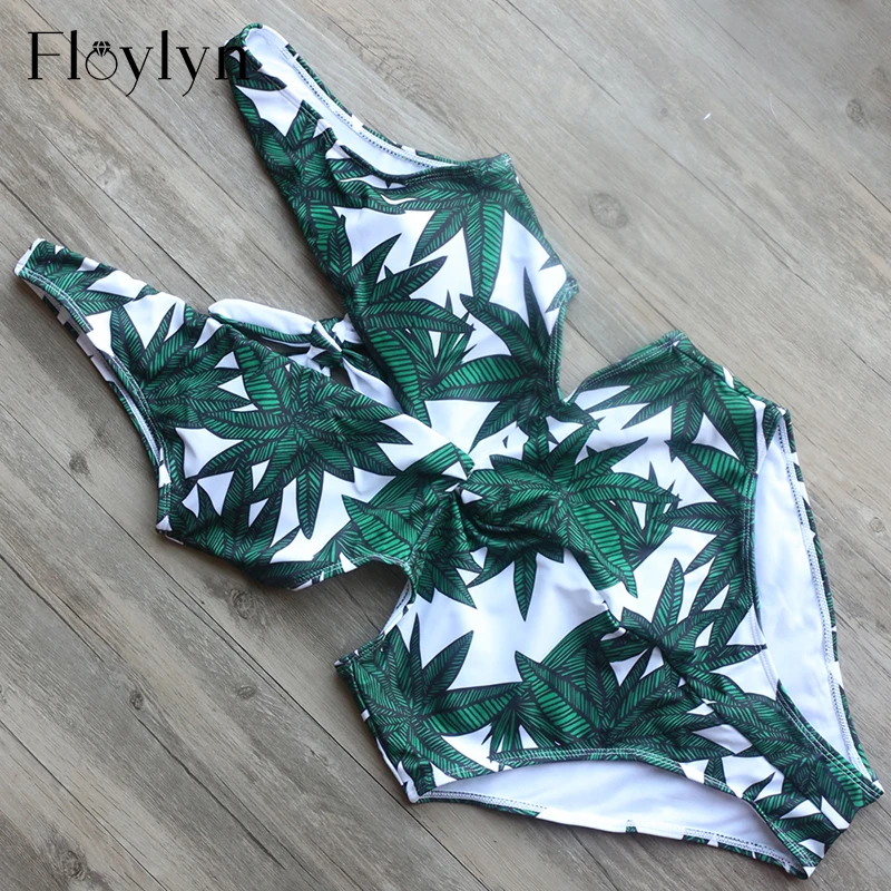 Floylyn One Piece Swimsuit Green Tree Leaf Print Swimsuit Deep V Slide Hollow Bathing Suit High Cut Bodysuit Swimwear
Floylyn One Piece Swimsuit Green Tree Leaf Print Swimsuit Deep V Slide Hollow Bathing Suit High Cut Bodysuit Swimwear