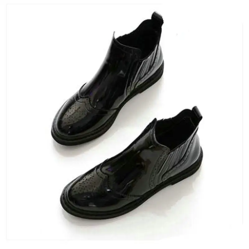 2018 New Flat with Black Boots flat single boots pointed short tube thick-soled shoes ankle women's boots
2018 New Flat with Black Boots flat single boots pointed short tube thick-soled shoes ankle women's boots