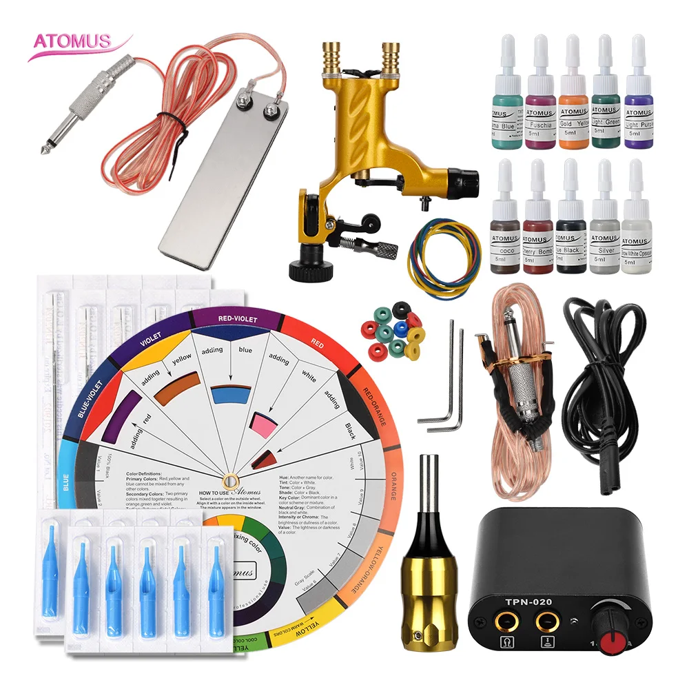 Rotary Tattoo Machine Kit Professional Tatoo Kit Maquina De Tatuagem Tatuage Tattoo Machine Iniciante Equipamento Insumos Para
Rotary Tattoo Machine Kit Professional Tatoo Kit Maquina De Tatuagem Tatuage Tattoo Machine Iniciante Equipamento Insumos Para