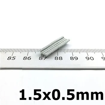 100pcs Neodymium Micro Precision Magnets Dia. 1.5x0.5 mm Imanes De Neodinio Small Round Disc Medical Electronics Sensor
100pcs Neodymium Micro Precision Magnets Dia. 1.5x0.5 mm Imanes De Neodinio Small Round Disc Medical Electronics Sensor