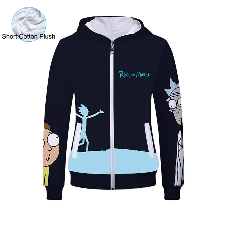 Fans Made 2019 Unisex Cotton Hooded Sweatshirt Anime Morty and Rick 3D Hoodies Cute Cartoon Wizardry Cosplay Costume Hoodie
Fans Made 2019 Unisex Cotton Hooded Sweatshirt Anime Morty and Rick 3D Hoodies Cute Cartoon Wizardry Cosplay Costume Hoodie