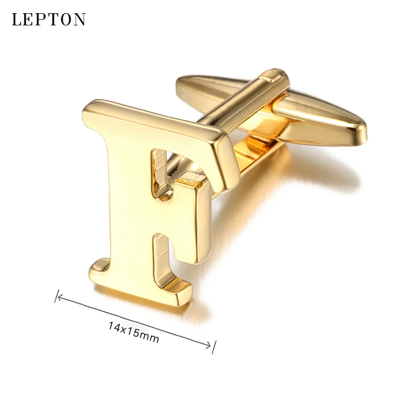 Запонки Lepton мужские из нержавеющей стали, популярные буквы F, запонки с высокой полировкой, манжеты для рубашек
Запонки Lepton мужские из нержавеющей стали, популярные буквы F, запонки с высокой полировкой, манжеты для рубашек
