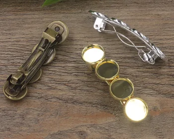 10 pcs Inner Size 12mm x 4 Tray 50*14mm Hairpin 6 Colors Copper And Alloy Charms Pendant DIY Jewelry Base settings Findings
10 pcs Inner Size 12mm x 4 Tray 50*14mm Hairpin 6 Colors Copper And Alloy Charms Pendant DIY Jewelry Base settings Findings
