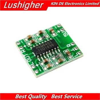 10pcs PAM8403 module Super board 2 * 3W Class D digital amplifier board efficient 2.5 to 5V USB supply
10pcs PAM8403 module Super board 2 * 3W Class D digital amplifier board efficient 2.5 to 5V USB supply