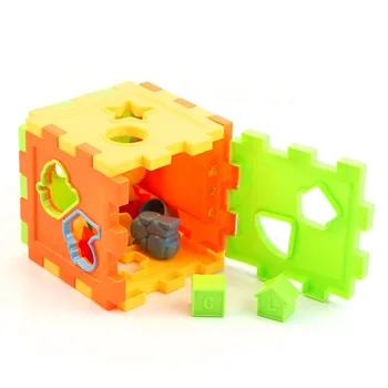 Creative Block Magic Cube Kid Toy Baby Educational Great Shape Sorting Cute Son Daughter Gift
Creative Block Magic Cube Kid Toy Baby Educational Great Shape Sorting Cute Son Daughter Gift