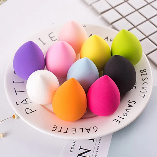 

Wholesale Mini Makeup Sponge Water Drop Shape Makeup Soft Foundation puff Concealer Flawless Mixed cosmetic makeup sponge