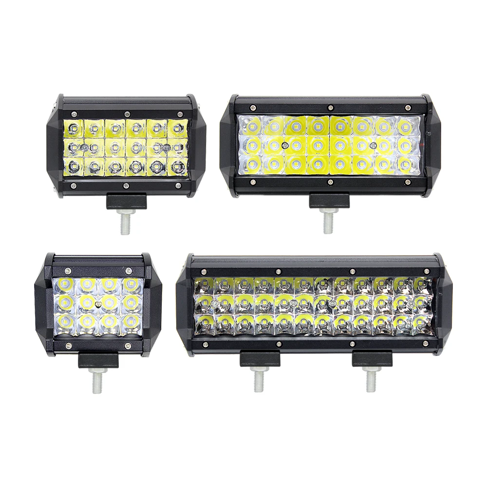 ANBLUB 4 5 7 8 inch Tri-row LED Work Light Bar 12V 24V 36W 54W 72W 108W 6000K Auto DRL Lights for Offroad 4x4 4WD Car Truck SUV
ANBLUB 4 5 7 8 inch Tri-row LED Work Light Bar 12V 24V 36W 54W 72W 108W 6000K Auto DRL Lights for Offroad 4x4 4WD Car Truck SUV