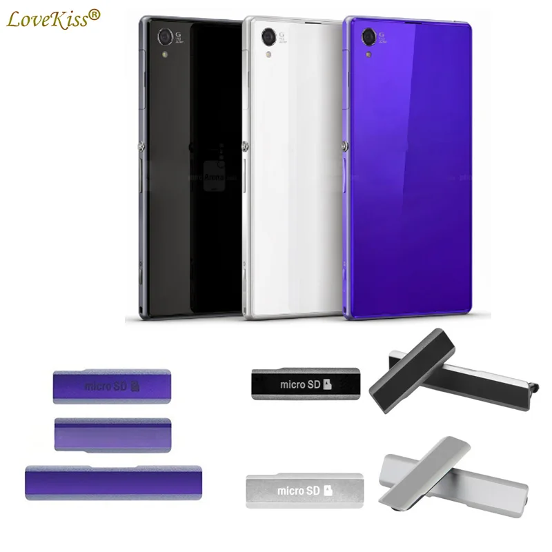 Z1 L39 Micro SD SIM Card USB Charging Port Slot DustProof Cover For Sony Xperia Z1 L39h Honami C6902 C6903 Dust Plug Case Bumper
Z1 L39 Micro SD SIM Card USB Charging Port Slot DustProof Cover For Sony Xperia Z1 L39h Honami C6902 C6903 Dust Plug Case Bumper