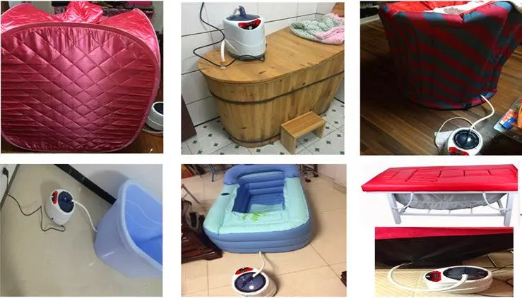 Description Picture 5 of itemSauna Steam Generator 2L Fumigation Machine Home Steamer Pot For Kits Spa Tent Body Therapy EU or US Plug