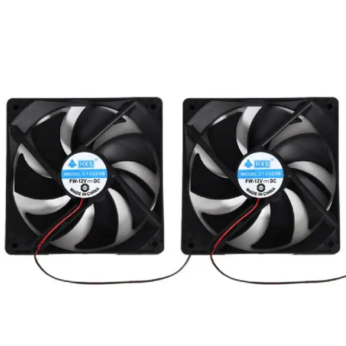 BINMER 2PCS CPU Cooler Cooling Fan 120mm 12V 4Pin DC Brushless PC Computer Case Cooling Fan 1800PRM PC Fan Heatsink Black L0429
BINMER 2PCS CPU Cooler Cooling Fan 120mm 12V 4Pin DC Brushless PC Computer Case Cooling Fan 1800PRM PC Fan Heatsink Black L0429