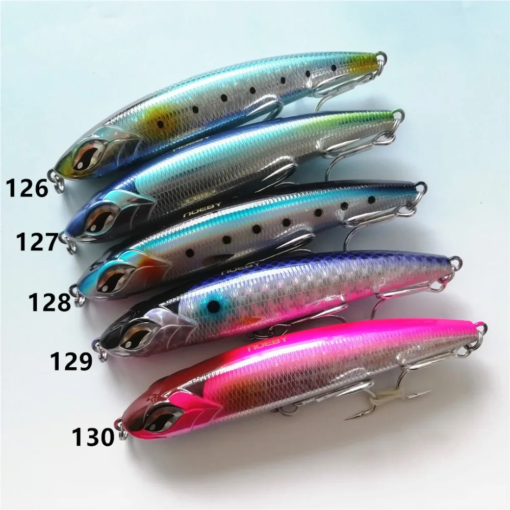 Noeby 2019 new 11.5cm 56g sinking minnow pencil fishing lure wobblers hard bait metal hardbait artificial bait wobbler
Noeby 2019 new 11.5cm 56g sinking minnow pencil fishing lure wobblers hard bait metal hardbait artificial bait wobbler