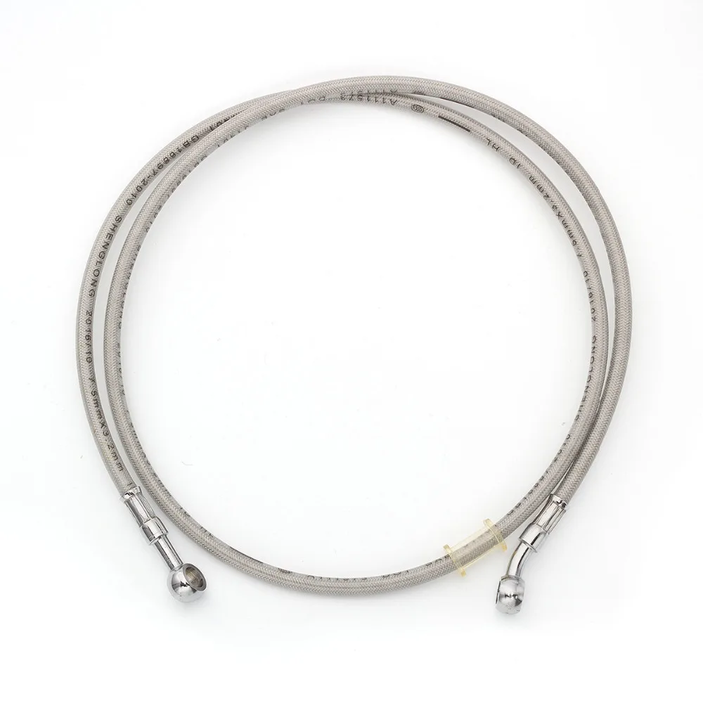 50CM Universal Motorcycle Brake Hose Line Pipe Banjo Hose Fit Motocross ATV Pit Dirt Bike Oil Brake Line Connector Motorbike
50CM Universal Motorcycle Brake Hose Line Pipe Banjo Hose Fit Motocross ATV Pit Dirt Bike Oil Brake Line Connector Motorbike