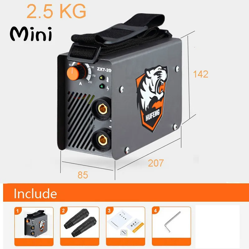 Portable Mini MMA Welding Machine AC 220V Arc Welding Machine 10-200A DIY Welding Rod 2.5mm
Portable Mini MMA Welding Machine AC 220V Arc Welding Machine 10-200A DIY Welding Rod 2.5mm