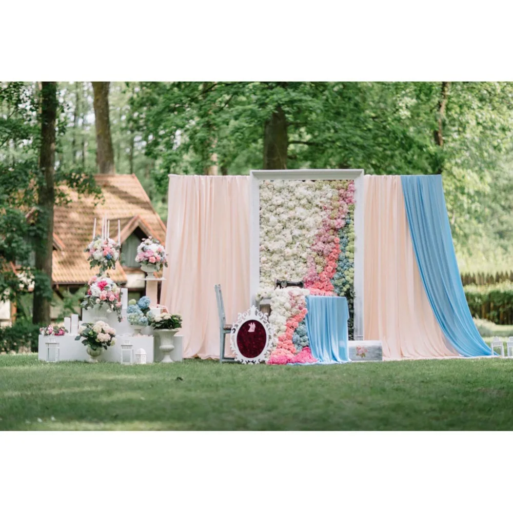 Wedding Flower Backgrounds Green Grass Curtain Stage Bridal Park Child Outdoor Scenic Photo Backdrops For Photo Studio
Wedding Flower Backgrounds Green Grass Curtain Stage Bridal Park Child Outdoor Scenic Photo Backdrops For Photo Studio