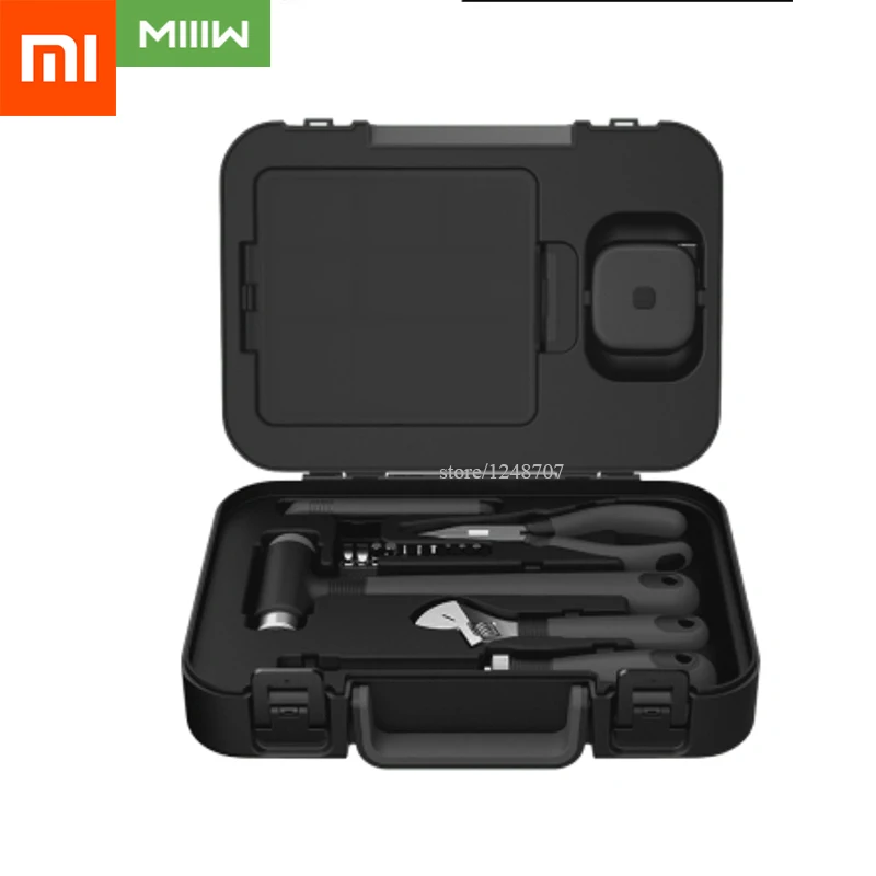 Xiaomi Xaom MIIIW 16Pcs DIY Tool Kit Toolbox General Household Hand Tool with Screwdriver Wrench Hammer Tape Plier Knife ToolBox
Xiaomi Xaom MIIIW 16Pcs DIY Tool Kit Toolbox General Household Hand Tool with Screwdriver Wrench Hammer Tape Plier Knife ToolBox
