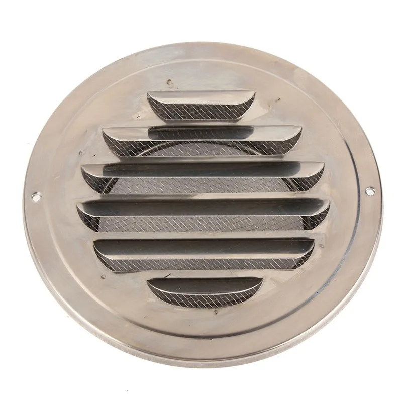100mm Stainless Steel Round Circle Air Vent Grille Ducting Ventilation Cover | Дом и сад