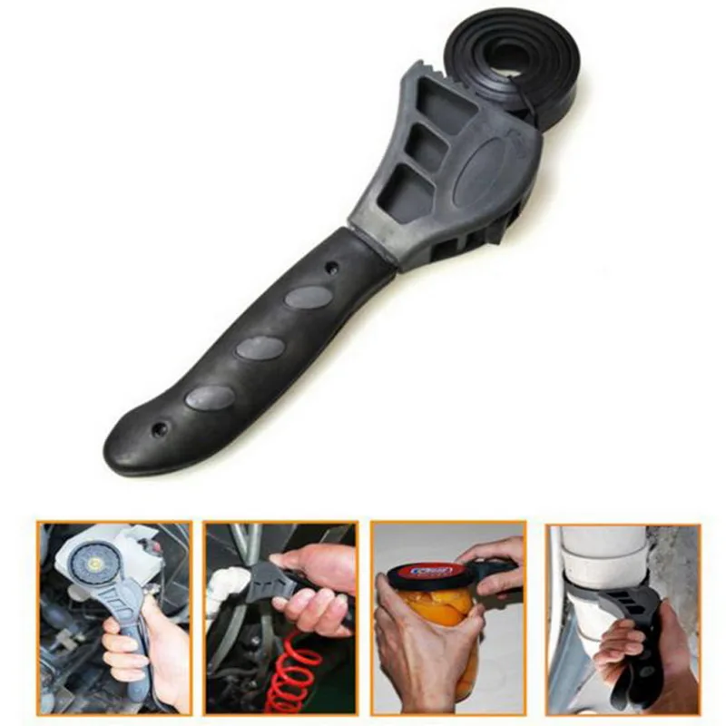 Hoomall 500mm Universal Wrench Opener Tool Car Repair Multitools Tools Gary Black Rubber Strap Adjustable Spanner for Any Shape
Hoomall 500mm Universal Wrench Opener Tool Car Repair Multitools Tools Gary Black Rubber Strap Adjustable Spanner for Any Shape